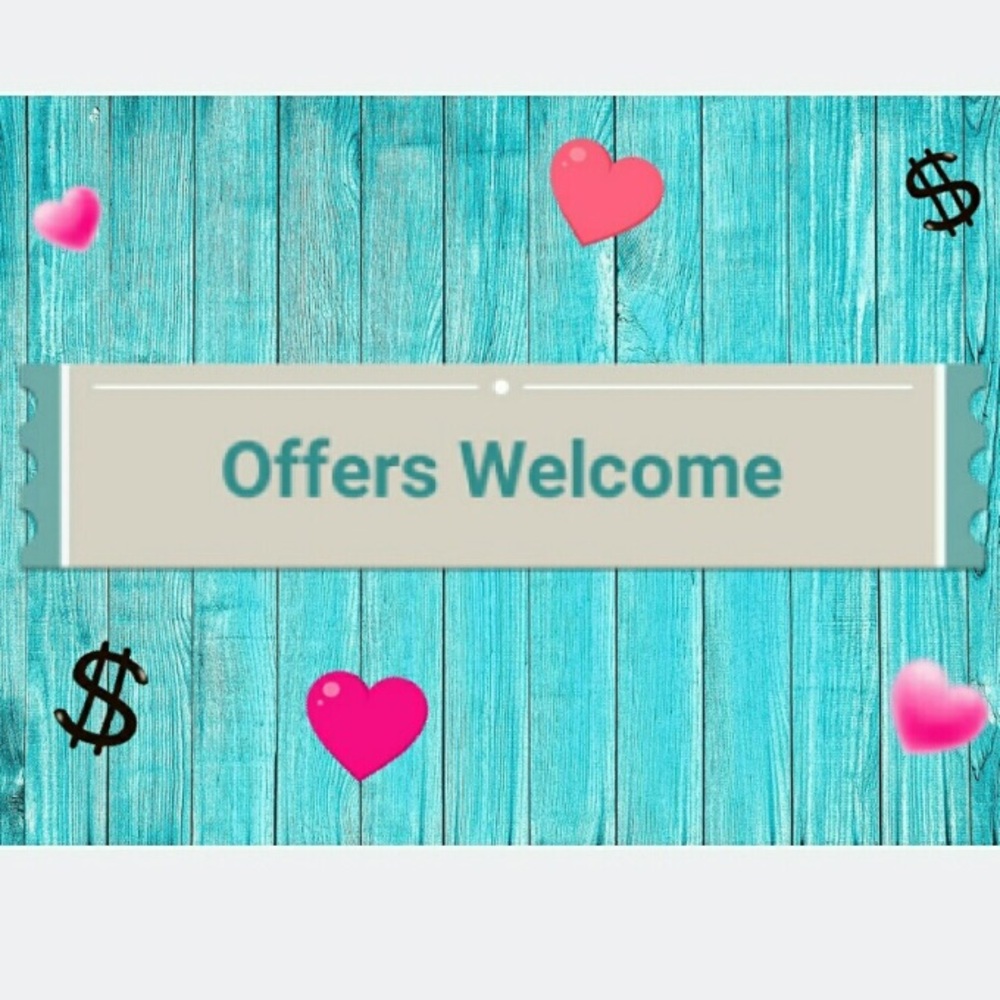 Offers welcome ❤️